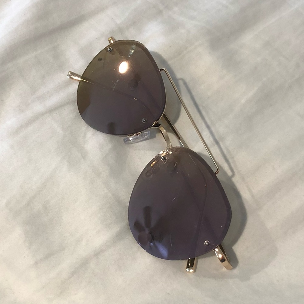 Pink Reflective sunglasses